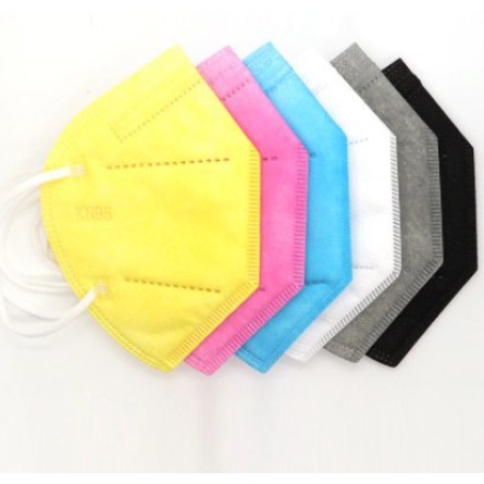 Promoção Kit 10 Máscaras SORTIDAS Kn95 Proteção 5 Camada Respiratória Pff2 N95