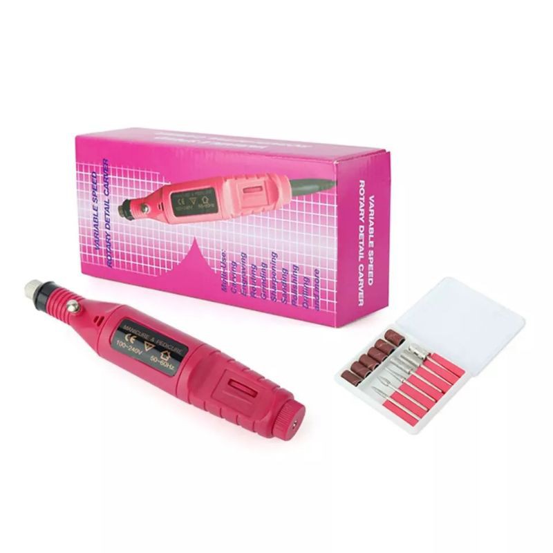lixa com motor elétrica automática para unhas manicure pedicure unhas de gel podologa
