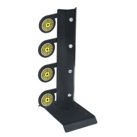 Alvo Metal Tiro Esportivo Vertical Carabinas/Espingardas Forte Pressao Divertido Vai e Vem