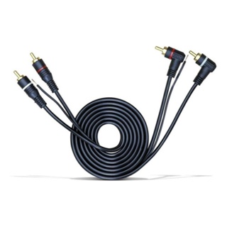 Cabo Som Automotivo 2+2 Rca 1,5 Metros Kx3 Preto em Oferta na Shopee