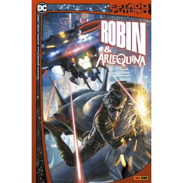 HQ Robin & Arlequina Estado Futuro Volume 01 PANINI