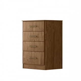 Cômoda 4 Gavetas MS913 Castanho Wood Moval