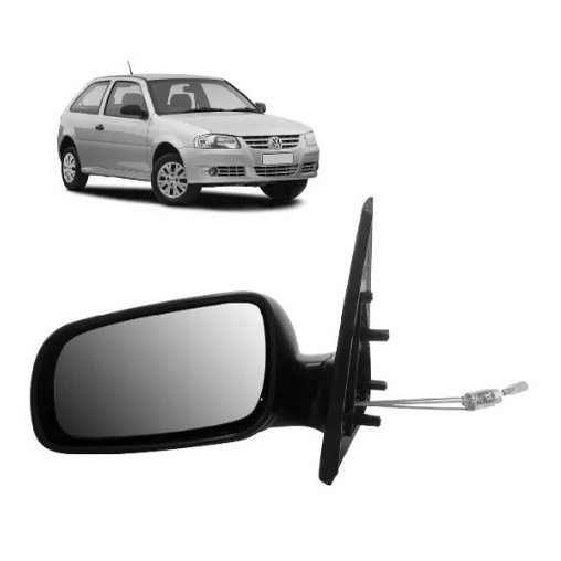 Retrovisor Gol G3 Lado Esquerdo 2000 2001 2002 2003 2004 2005 2006 2007 2008 Com Controle 4 Portas