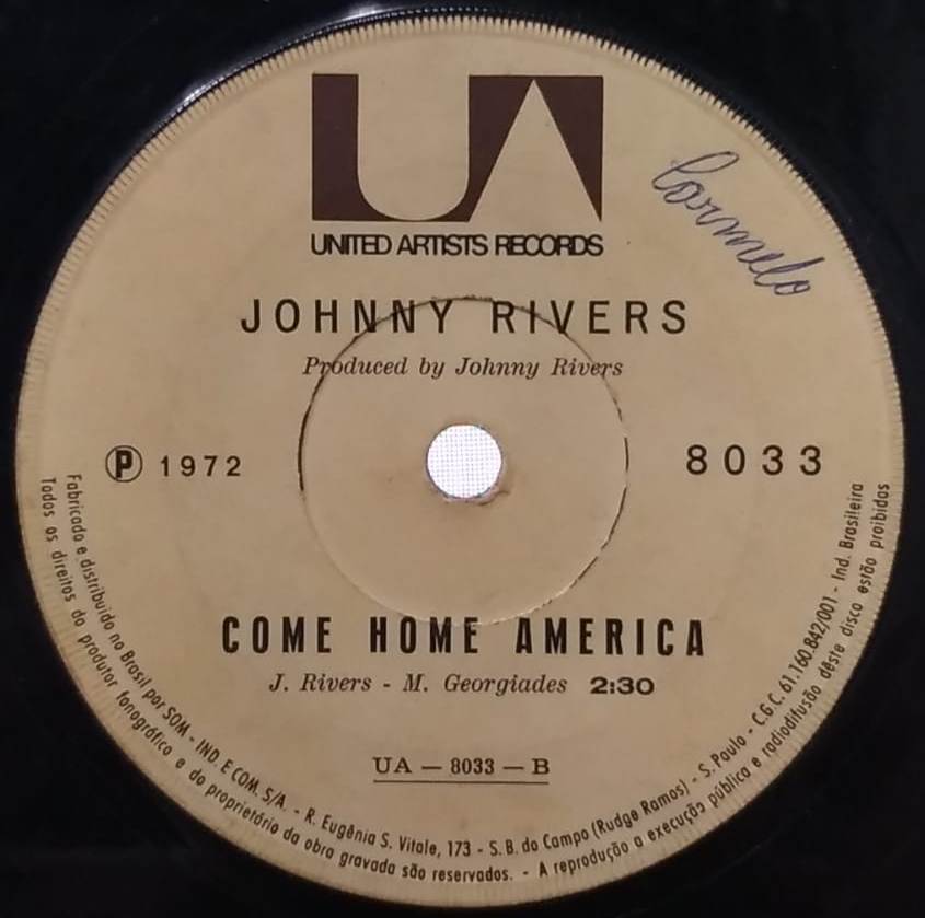 Compacto Johnny Rivers - Rockin' Pneumonia | Shopee Brasil