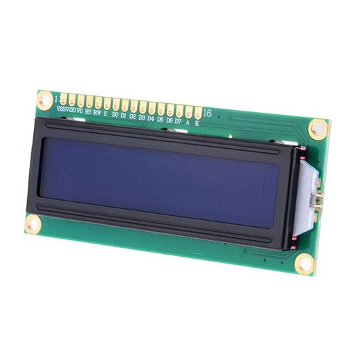 Display Lcd 16x2 Azul Para Arduino, Pic E Microcontrolador