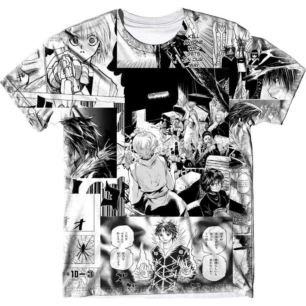 Camiseta Personalizada Trupe Fantasma Hunter X Hunter