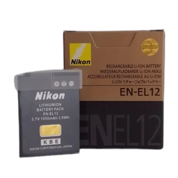 Bateria Nikon En-el12 P/ Aw130 Aw120 S9700 S9400 S8000 S6000 em Oferta na Shopee