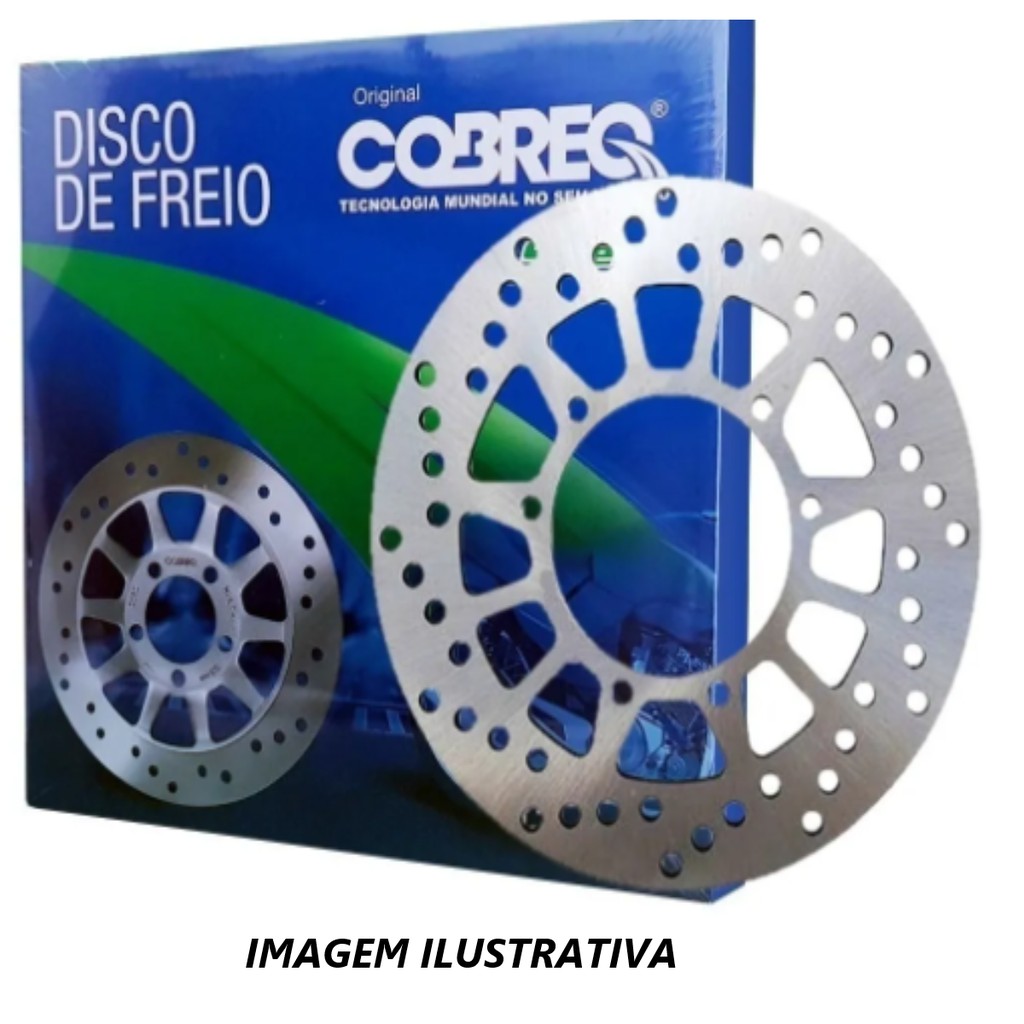 Disco De Freio Dianteiro Nxr Bros 150 160 Xre 190 2016 2017 2018 2019 2020 Original Cobreq