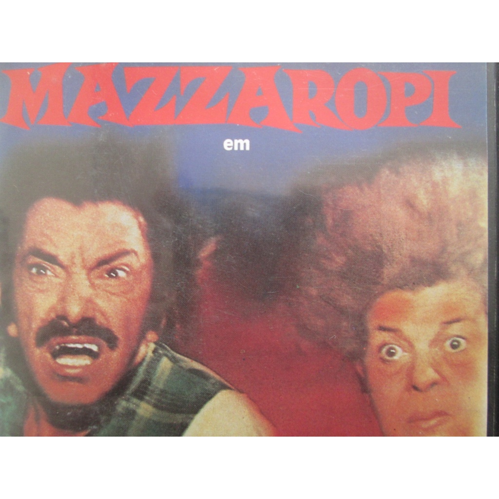 VHS - MAZZAROPI / Jéca E Seu Filho Preto - Original