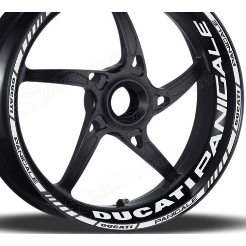 Friso + Adesivo Refletivo M2 Roda Moto Ducati Panigale