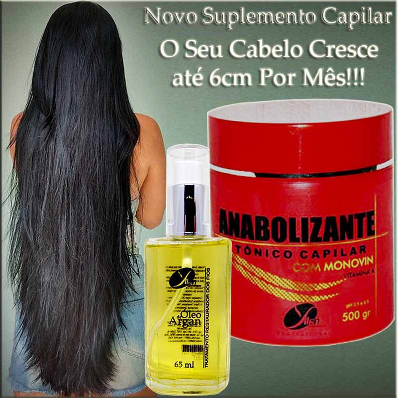 Suplemento Capilar Crescer Cabelos Produto Original Hidratação De Cabelo | Shopee Brasil