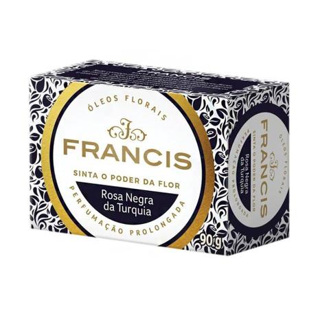 Sabonete Francis Rosa Negra Da Turquia De 90 G | Shopee Brasil