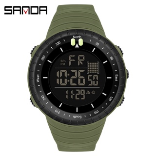 SANDA Relógio Cronógrafo À Prova D'água Masculino E Mulheres/Esportivo Com Display LED 1/6071 em Oferta na Shopee