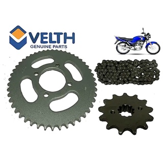 Kit Relação Ybr/factor125 Velth