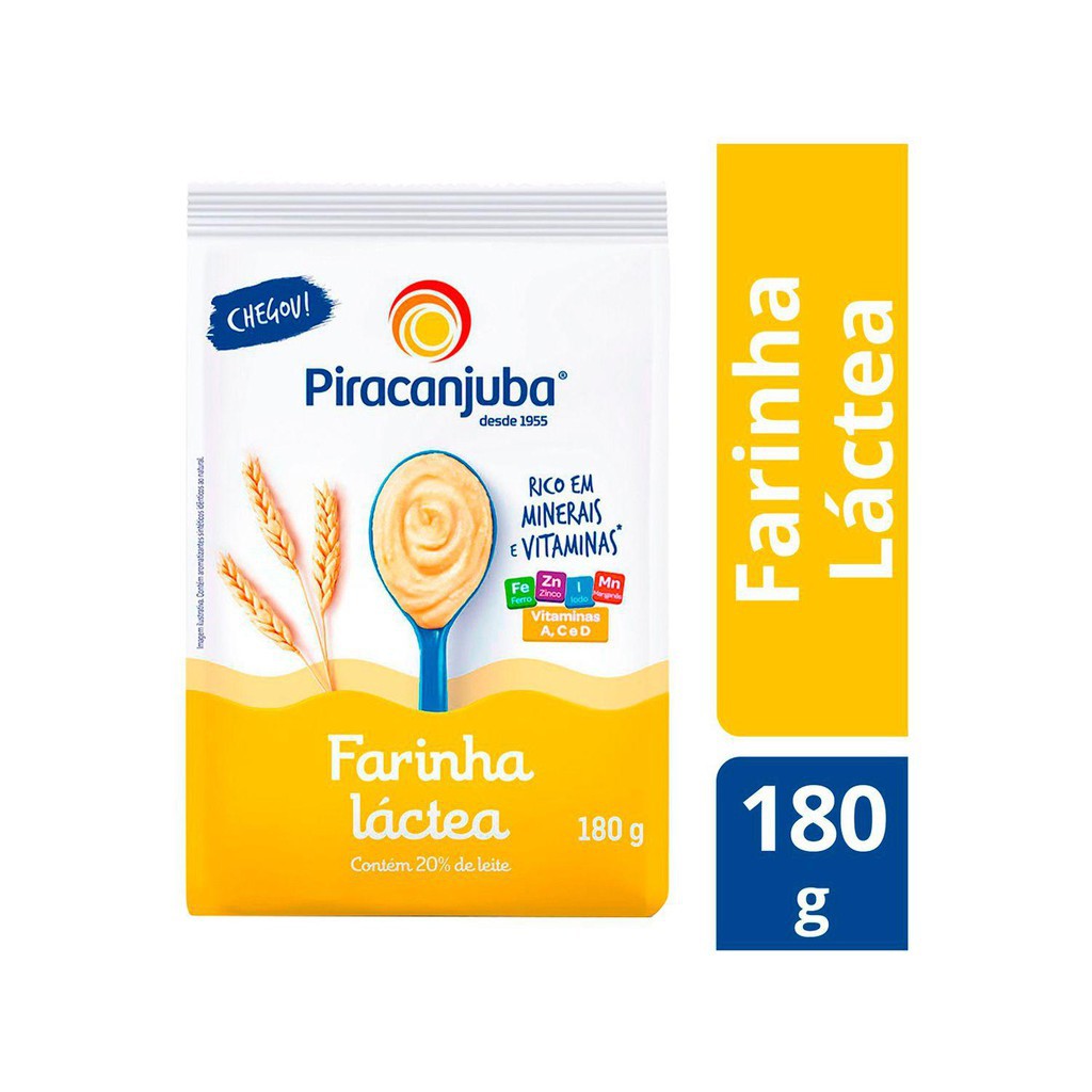 Farinha Lactea 180g Original Shopee Brasil