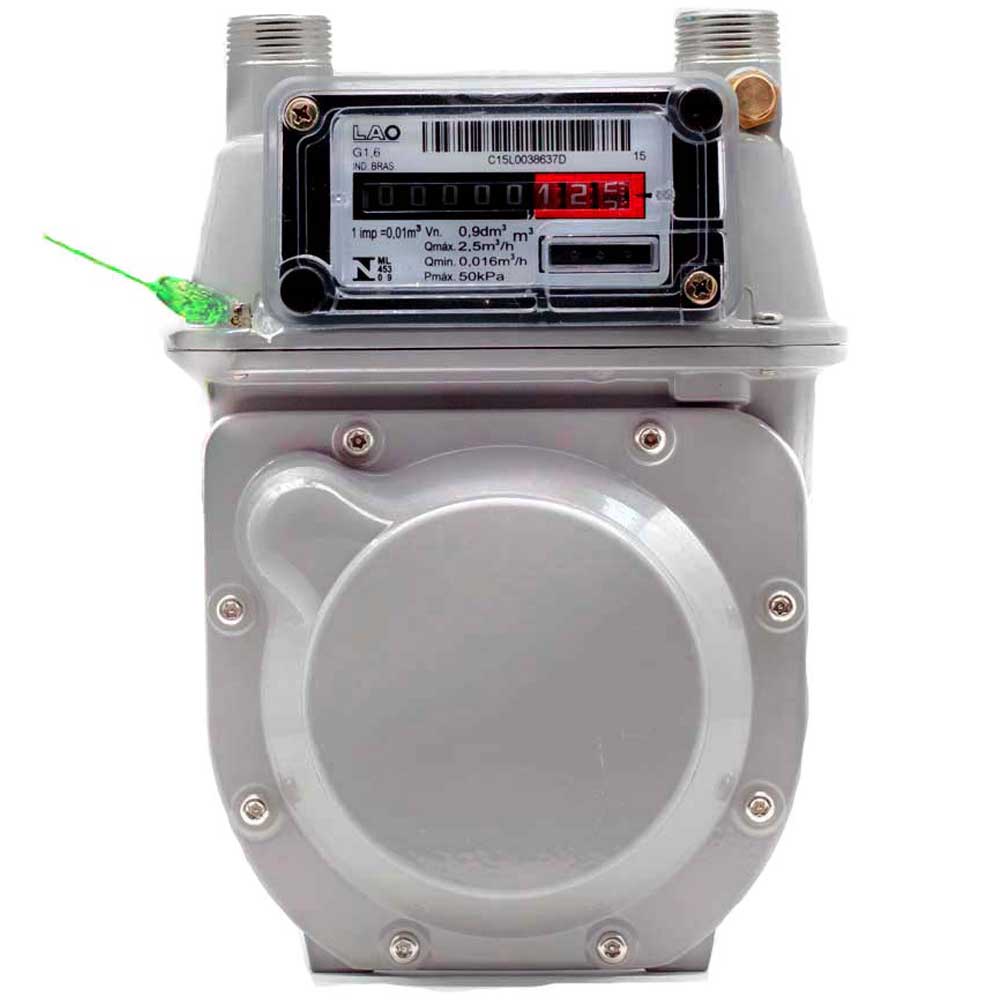 MEDIDOR LAO GAS G 1,6 2,5M3  GA1630