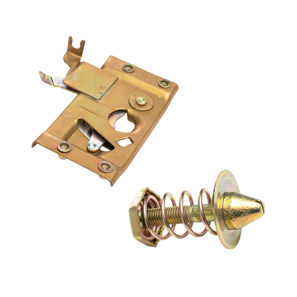 Fechadura Tranca Inferior Completa Pino Mola Capô D20 91-97 - Spare Parts and Accessories for Vehicles