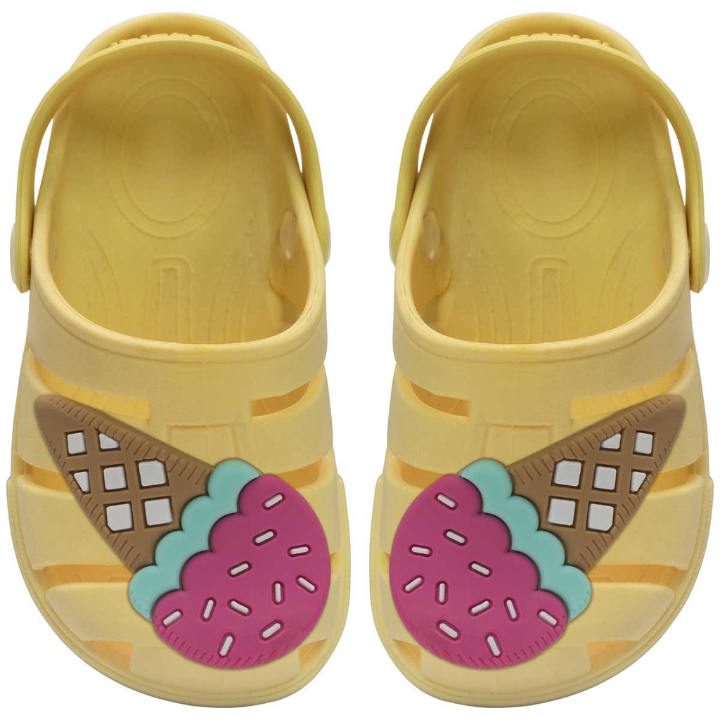 Sandalia Babuche Infantil Nº 19 Ao 32 Menina Sorvete Leve E Macio 12.26 em Oferta na Shopee