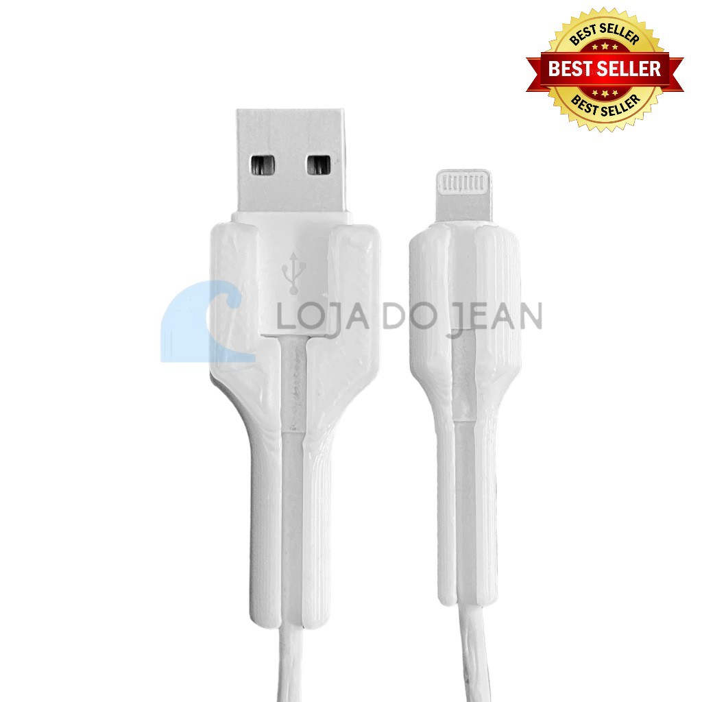 Protetor De Cabo Lightning Apple Iphone iPad Proteção BRANCO