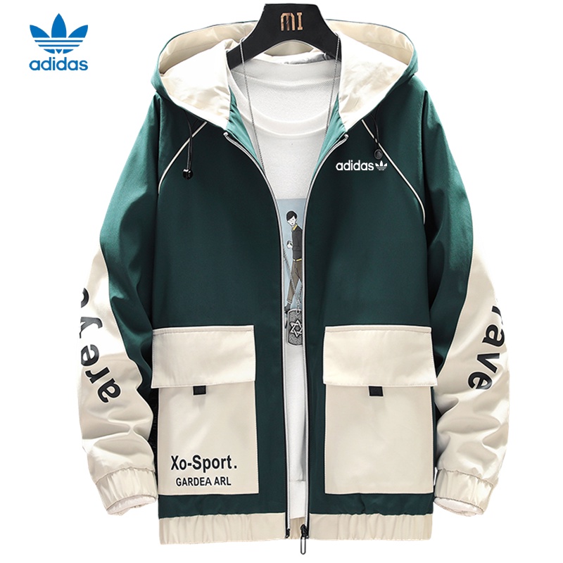 adidas windbreaker jacket youth