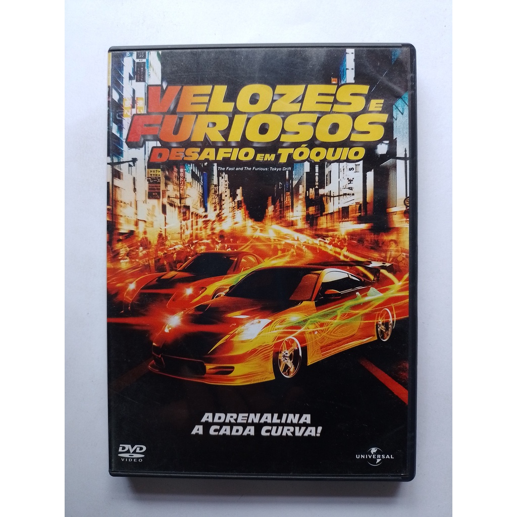 Dvd Velozes E Furiosos Desafio Em Tóquio Lucas Black