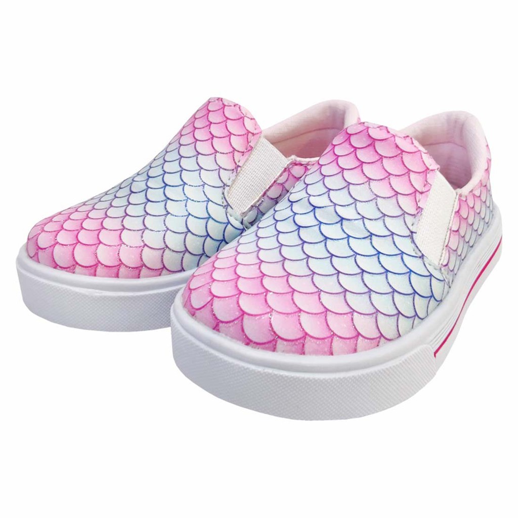 Tênis Infantil Feminino Casual Iate Sereia, Tenis Infantil Menina Magicc Kids T-008