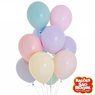 Balão Candy Clors 16 polegadas - pacote com 10 unidades