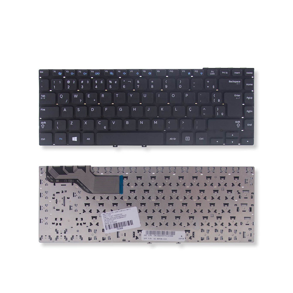 Teclado para Notebook Samsung NP275E4E-KD1BR NP275E4E-KD2BR NP275E4V-K01ID