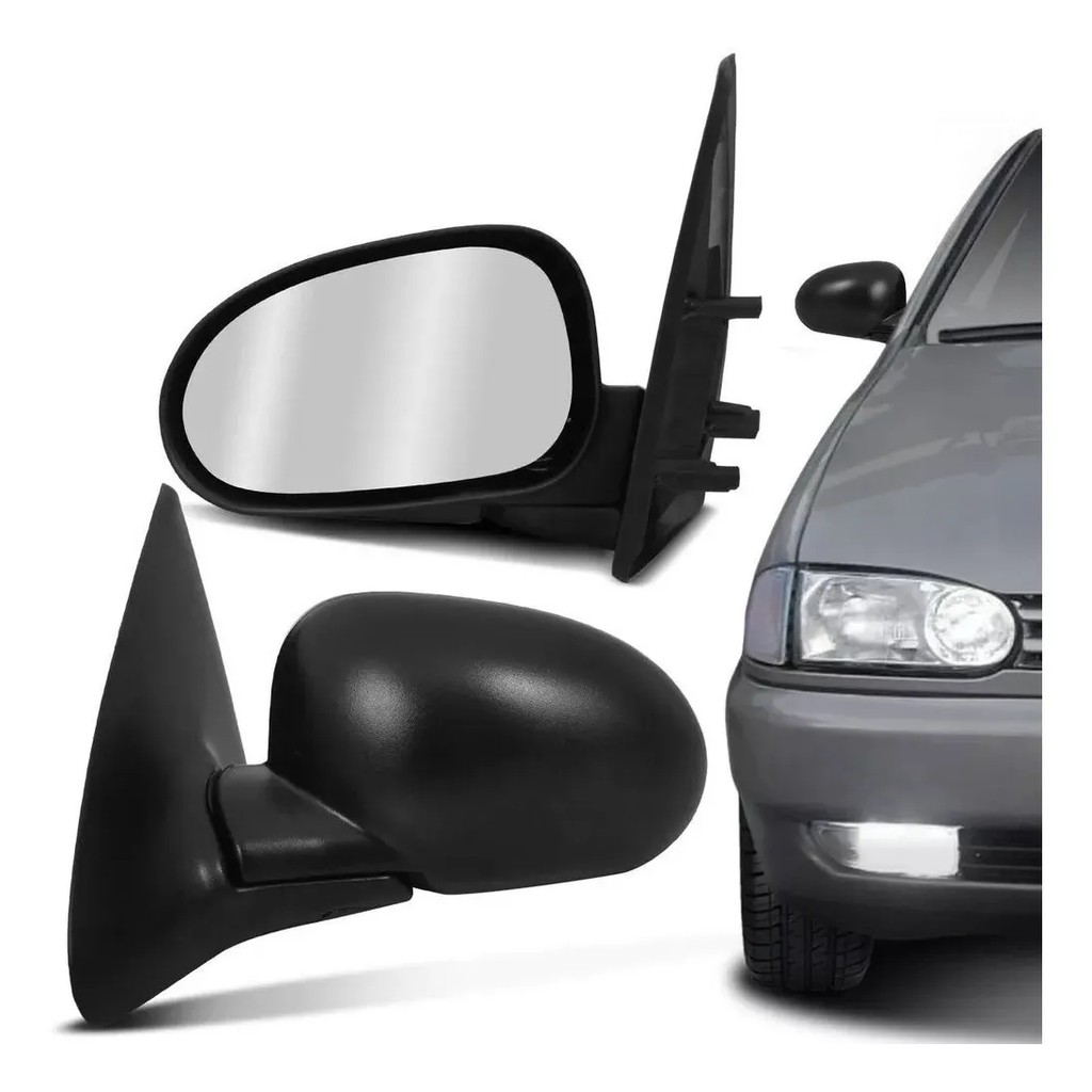 Retrovisor Gol Bola 95 96 97 98 99 2 Portas sem Controle - VALOR REFERENTE A 1 RETROVISOR