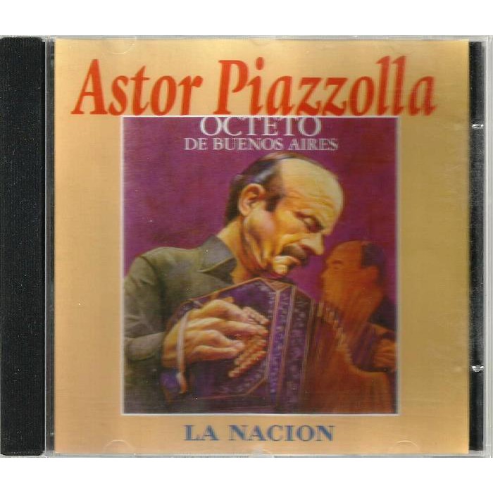 821 Mcd- Cd Original 2005- Astor Piazzolla- Octero De Buenos Aires- Tango- Importado