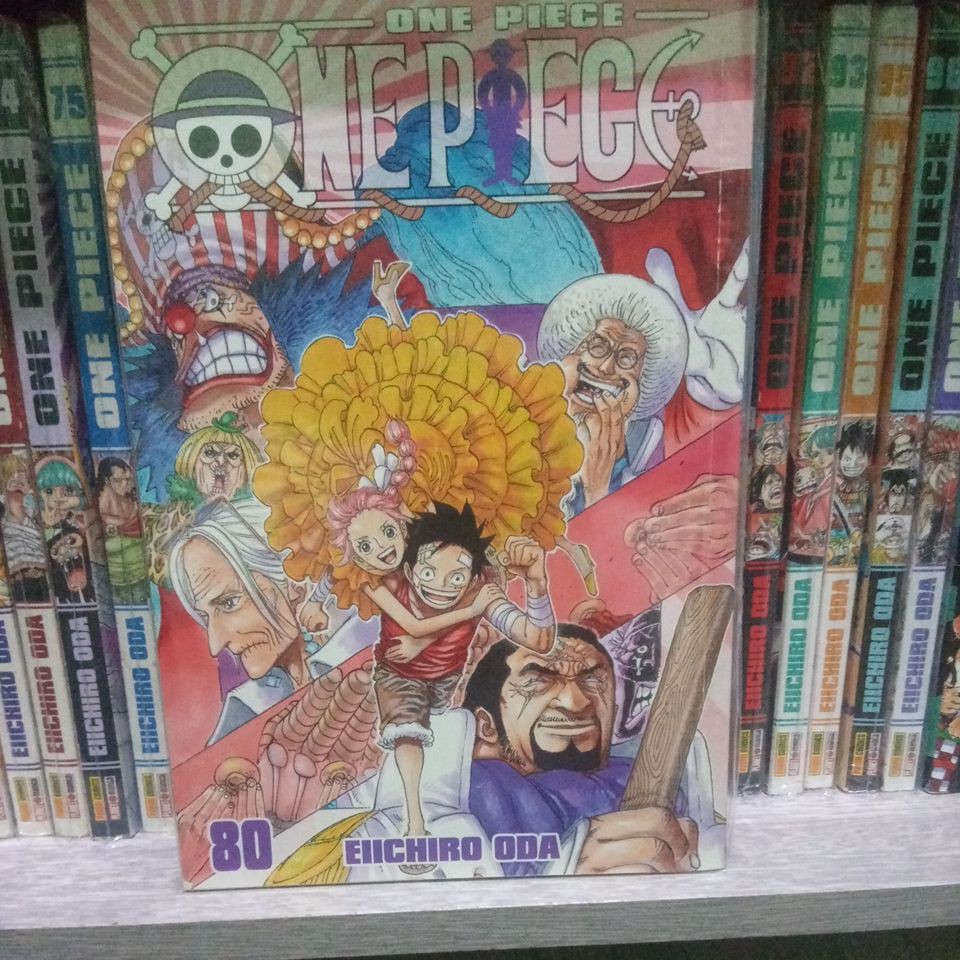 One Piece Volume 80 Shopee Brasil