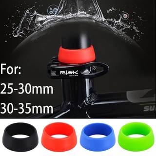 (LUC) 1pç Anel Protetor Flexível De Silicone Para Proteção Contra Poeiras Bicicleta/Mountain Bike/Seatpost