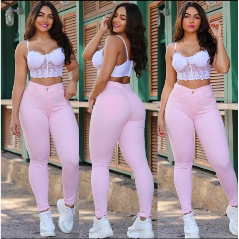 Preço Baixo Promoção] Calça Femininos Legging Suplex Women Leggings Com  bolsos Fitness Básica Levanta Bumbum - Escorrega o Preço