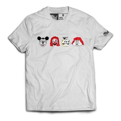 Camiseta Carreta Furacão Popeye Fofão Mickey Capitão América