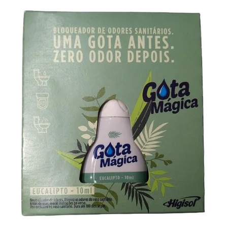 Gota Mágica Neutralizador De Odores Eucalipto 1 Un