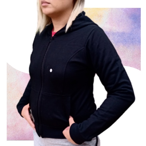 Blusa de Moletom 2 Cabos P.A. (50% Poliéster e 50% Algodão) Felpado por dentro, onde promove maior conforto;