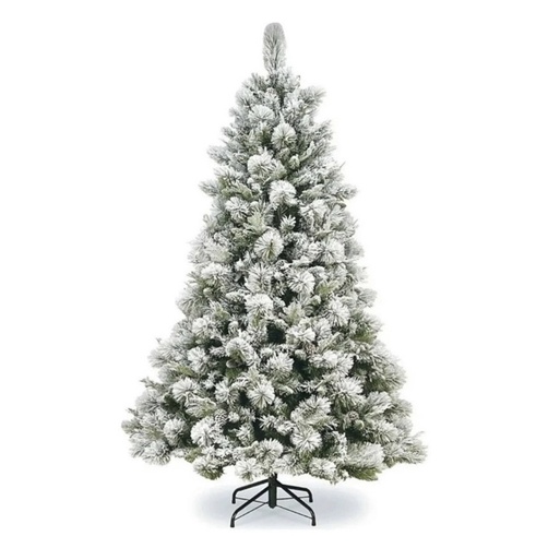 Árvore de Natal Com Neve Pinheiro 1,5 Metros Modelo Luxo 412 Galhos |  Shopee Brasil