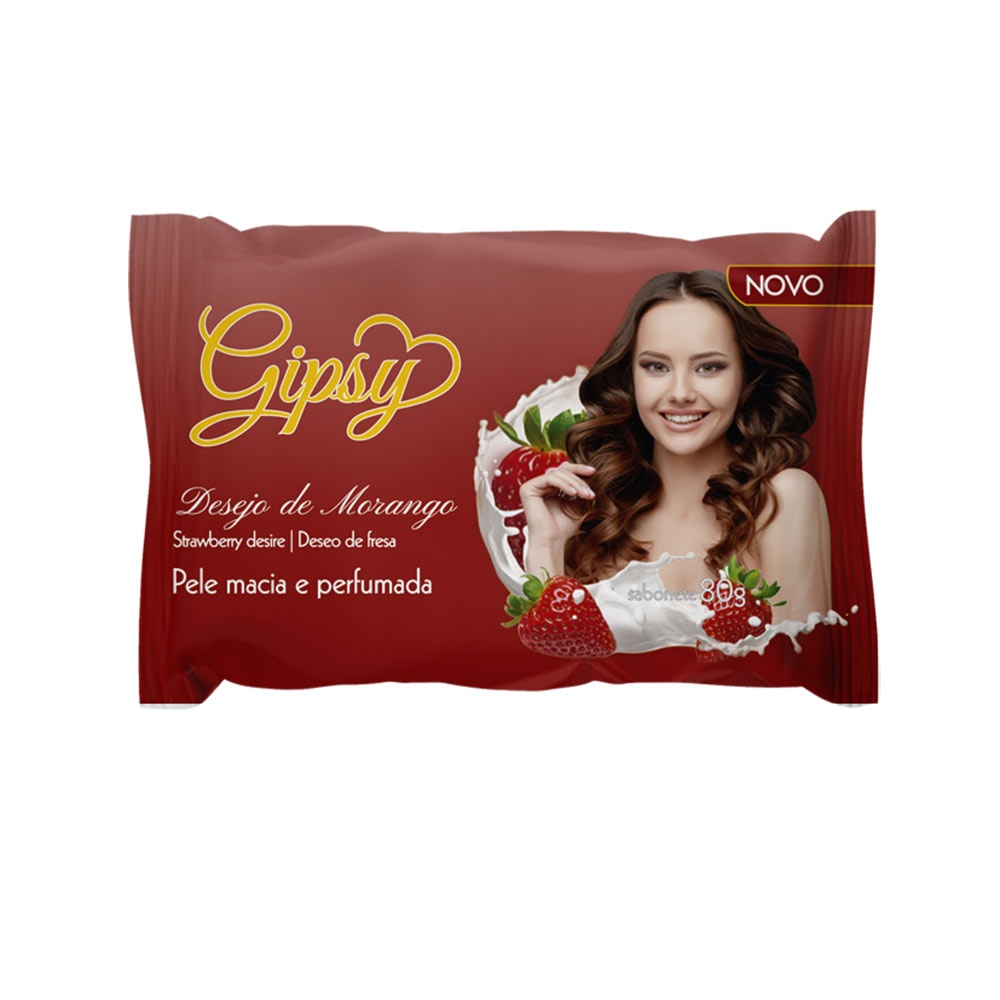 Gipsy Desejo de Morango Sabonete 80g