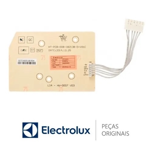Placa eletrônica interface para lavadora Electrolux LT15F LTC10 LT12F original