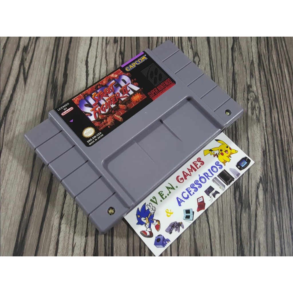 Super Street Fighter 2 P/ Super Nintendo + Garantia!!!!