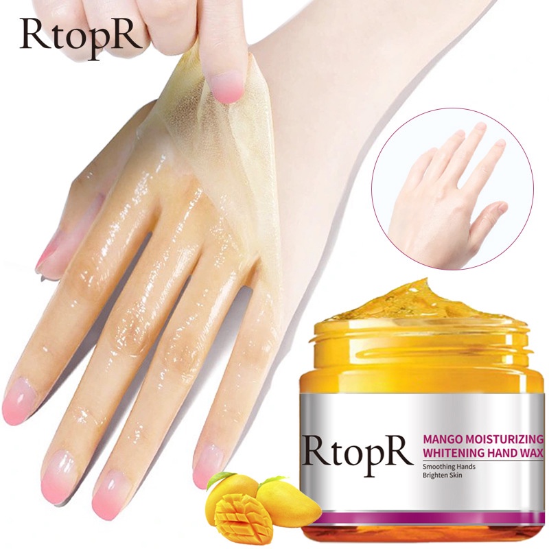 Mango For Hands Mask Hand Wax Whitening Moisturizing Repair Exfoliating Calluses Filming Anti-Aging Hand Skin Cream