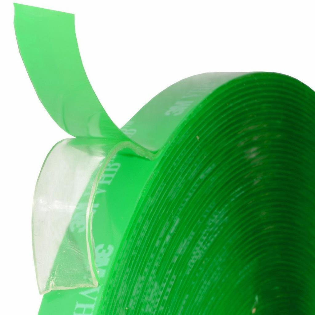 Detalhes do Fita Dupla Face Scotch 2 Metros x 24mm Fixa Forte Transparente para Ambientes Internos 3M
