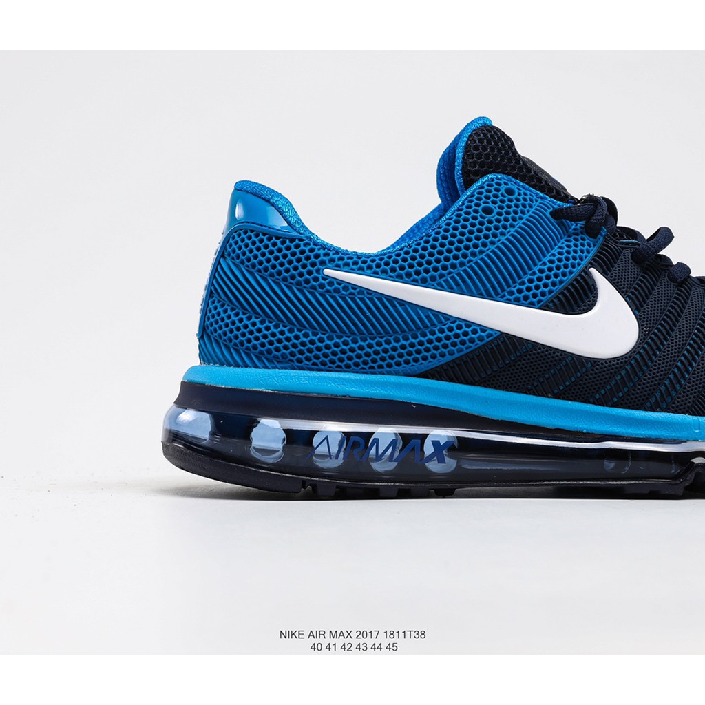 Accustomed to refugees exaggeration Originais tenis Nike Air Max 2017 Men 's Running Sapatos Calçados  Esportivos Tênis Tamanho Grande --- Blue white | Shopee Brasil