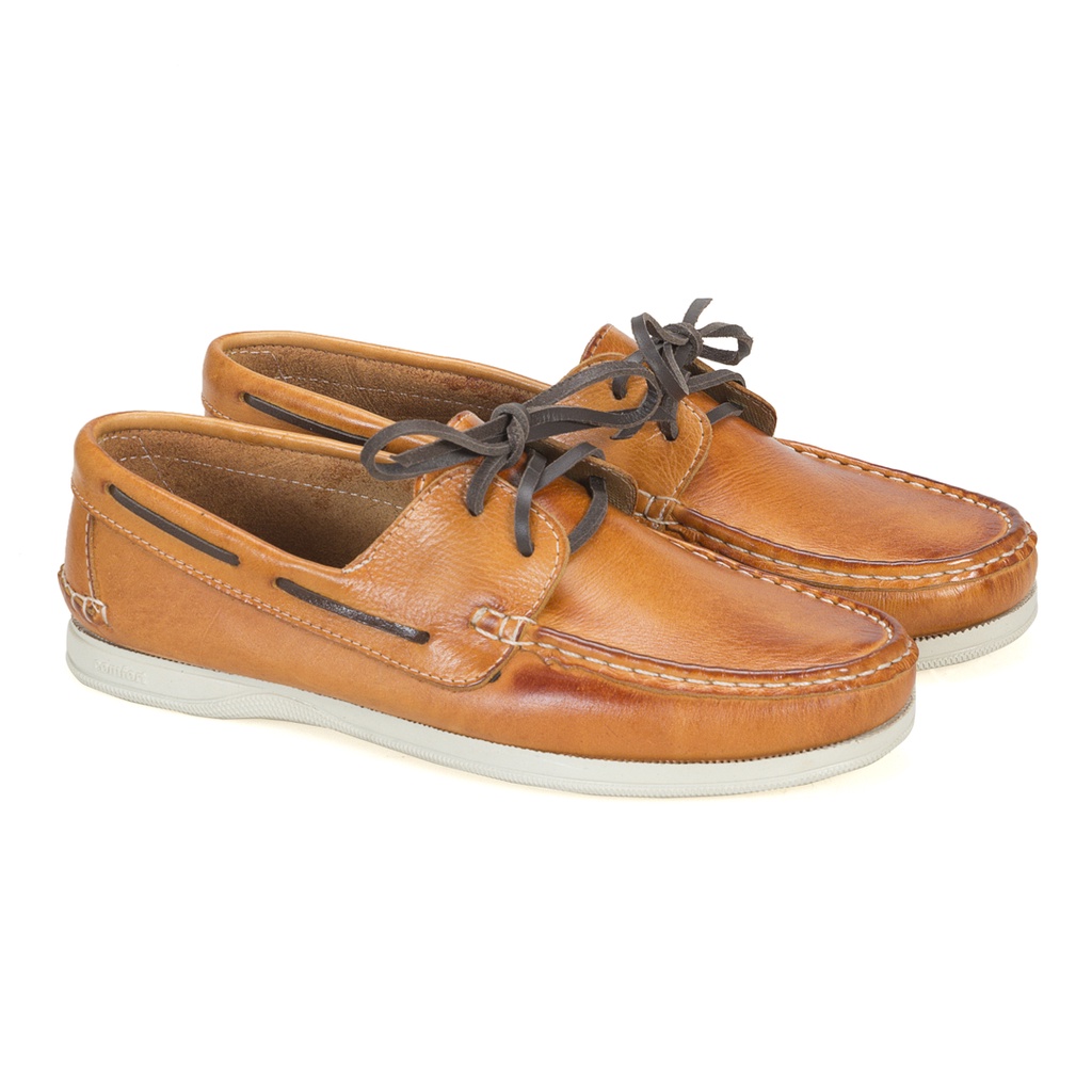 Sapato Driver  em Couro Sider Caramelo Casual Masculino Mocassim Esporte Fino Urbano de Cadarço Lançamento Ref 4000 em Oferta na Shopee
