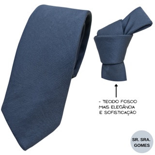 Gravata Grafite Cinza Chumbo Tecido Fosco em Oferta na Shopee