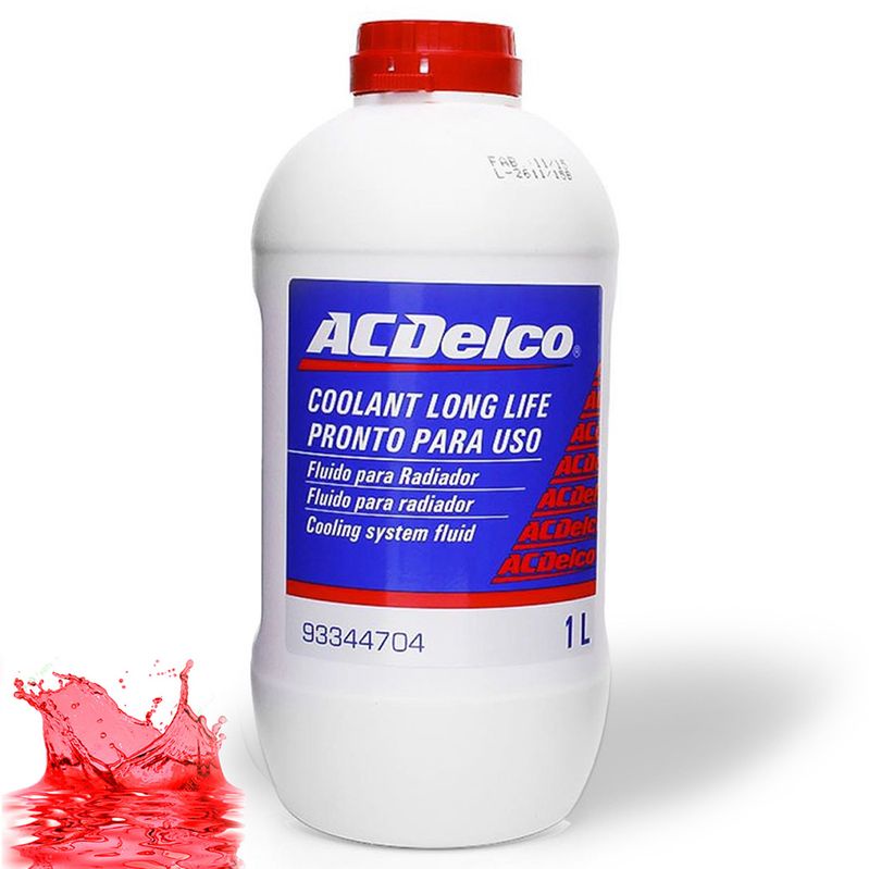Aditivo Do Radiador Diluído Acdelco Pronto Para Uso - Coolant Aditivo Para Radiador
