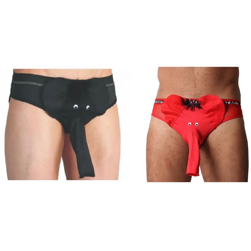 Cueca Elefantinho Com Tromba Tem Tica Shopee Brasil