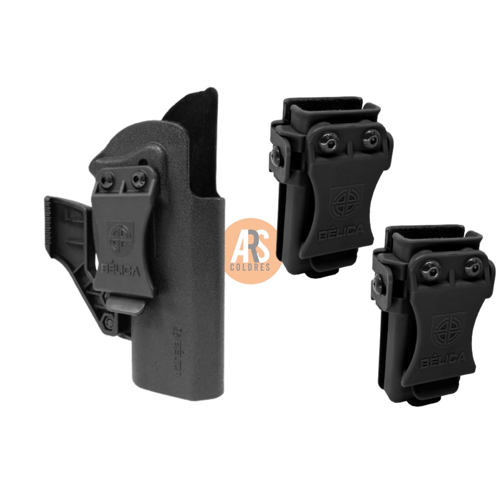 Kit Coldre Velado Taurus G3 Toro .38 Tpc + 2 Porta Carregador Velado Universal