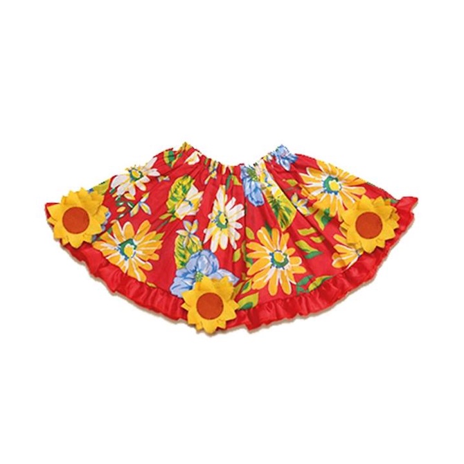 Saia de Festa Junina Feminina Florida Adulta em Oferta na Shopee