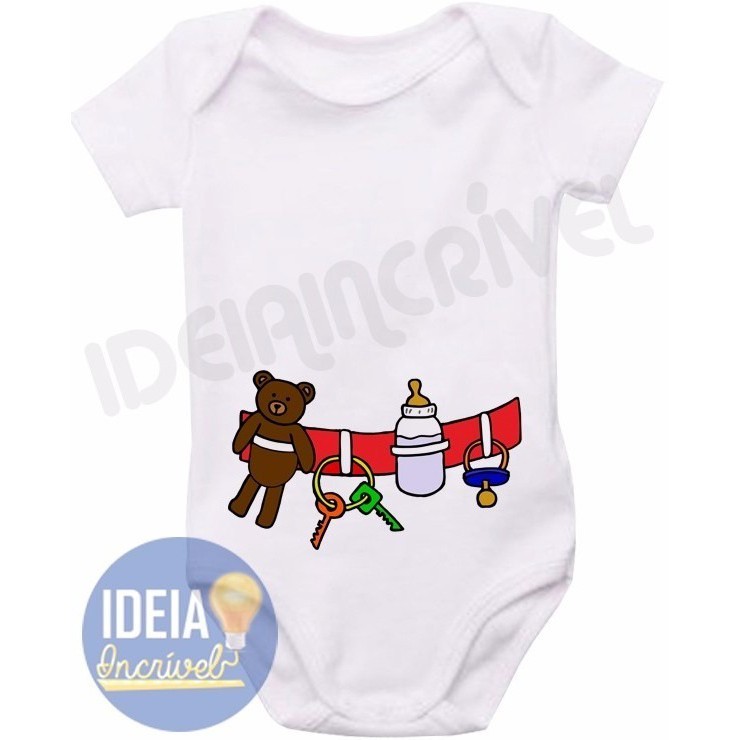 Roupa Body Bebê bebe infantil Cinto De Utilidades